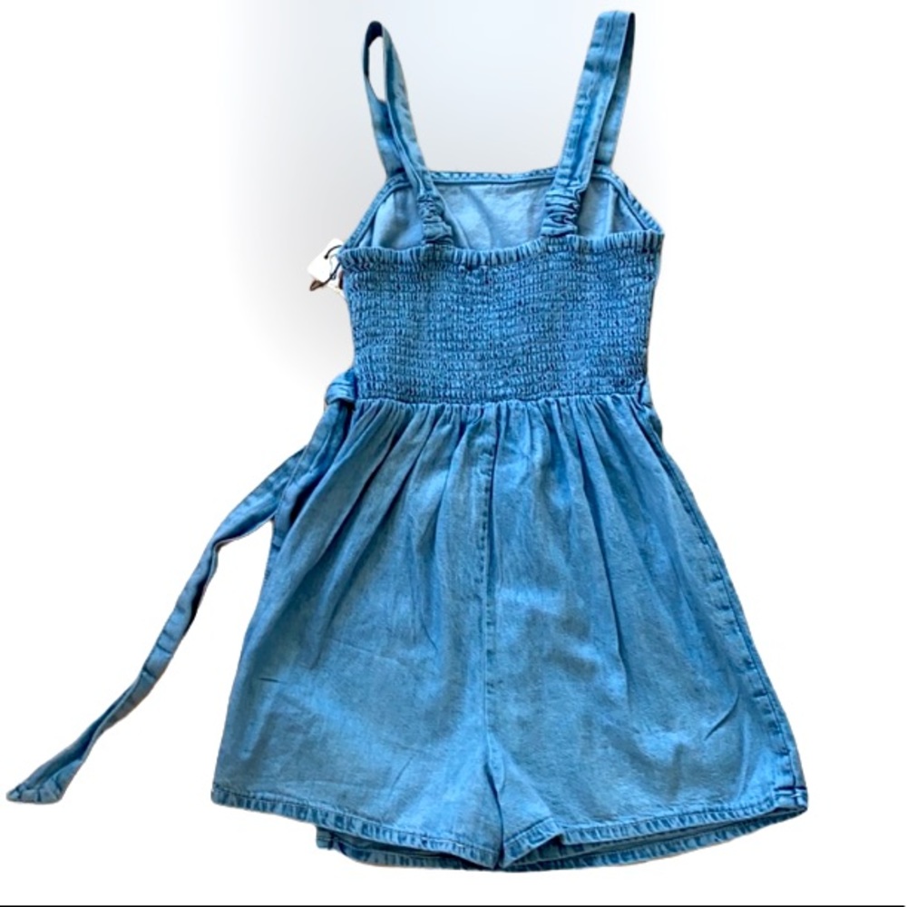 New Sincerely Jules denim romper - Picture 4 of 11